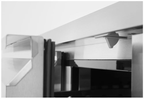 Négy fiókos hűtött munkaasztal Profi Termékcsalád 280L, Arktic, Profi Line, 230V/250W, 1360x700x(H)858mm