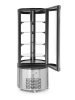 Süteményes vitrin , Arktic, 360L, 220-240V/460W, ⌀680x(H)1755mm