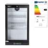 Egyajtós, pult alá helyezhető bárhűtő, italok hűtésére., Arktic, 86L, Fekete, 220-240V/120W, 500x530x(H)865mm
