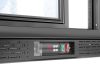 Hátsó hűtőrúd dupla tolóajtóval, Arktic, 158L, Fekete, 220-240V/160W, 900x520x(H)865mm