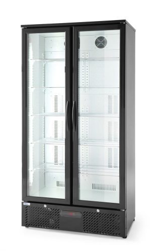 Kétajtós hátsó hűtő, Arktic, 384L, Fekete, 220-240V/365W, 900x530x(H)1820mm
