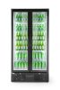 Kétajtós hátsó hűtő, Arktic, 384L, Fekete, 220-240V/365W, 900x530x(H)1820mm