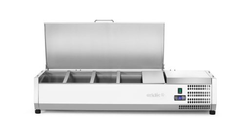 Pultra helyezhető feltéthűtő GN 1/3, Arktic, 4x GN 1/3, 230V/180W, 1205x420x(H)630mm