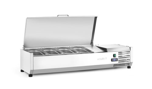 Pultra helyezhető feltéthűtő GN 1/3, Arktic, 4x GN 1/3, 230V/180W, 1205x420x(H)630mm