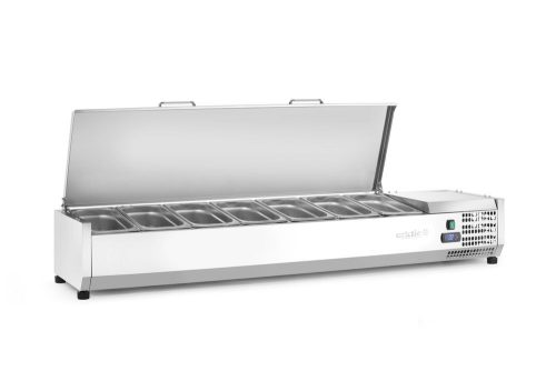 Pultra helyezhető feltéthűtő GN 1/3, Arktic, 7x GN 1/3, 230V/180W, 1605x420x(H)630mm