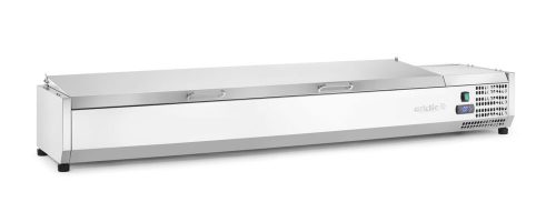 Pultra helyezhető feltéthűtő GN 1/3, Arktic, 8x GN 1/3, 230V/180W, 1805x420x(H)630mm