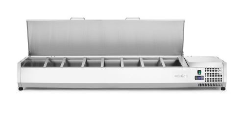 Pultra helyezhető feltéthűtő GN 1/3, Arktic, 8x GN 1/3, 230V/180W, 1805x420x(H)630mm