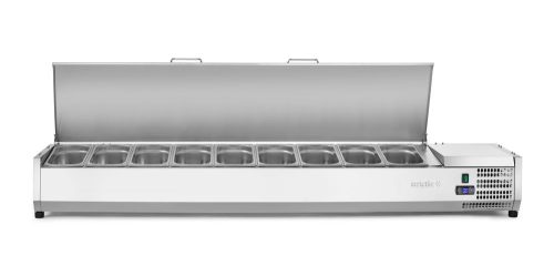 Pultra helyezhető feltéthűtő GN 1/3, Arktic, 9x GN 1/3, 230V/180W, 2005x420x(H)630mm