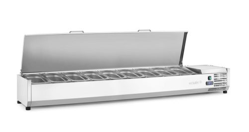 Pultra helyezhető feltéthűtő GN 1/3, Arktic, 9x GN 1/3, 230V/180W, 2005x420x(H)630mm