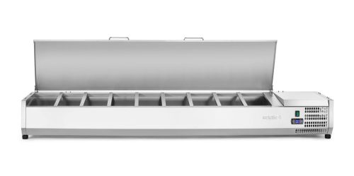 Pultra helyezhető feltéthűtő GN 1/3, Arktic, 9x GN 1/3, 230V/180W, 2005x420x(H)630mm