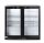 Kétajtós hátsó hűtő, Arktic, 158L, Fekete, 220-240V/160W, 900x530x(H)870mm