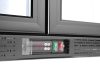 Kétajtós hátsó hűtő, Arktic, 158L, Fekete, 220-240V/160W, 900x530x(H)870mm