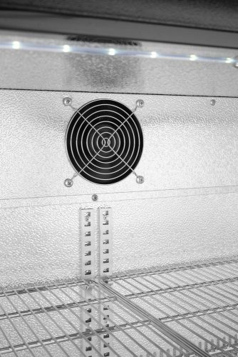 Kétajtós hátsó hűtő, Arktic, 158L, Fekete, 220-240V/160W, 900x530x(H)870mm