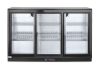 Hátsó hűtőrúd három tolóajtóval, Arktic, 254L, Fekete, 220-240V/160W, 1350x520x(H)865mm