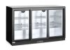 Hátsó hűtőrúd három tolóajtóval, Arktic, 254L, Fekete, 220-240V/160W, 1350x520x(H)865mm