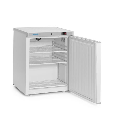 Budget Line hűtőszekrény fehér festett acél házban, Arktic, Budget Line, 100L, Fehér, 230V/124W, 598x623x(H)838mm