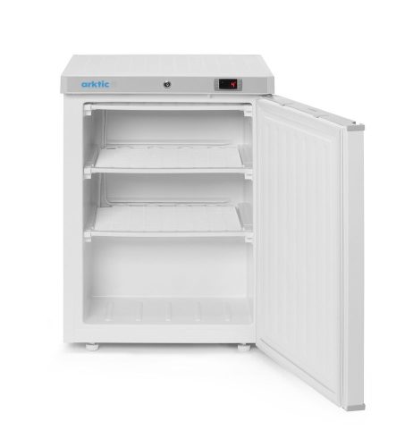 Fagyasztószekrény fehér festett acél házban, Arktic, Budget Line, Fehér, 220-240V/111W, 589x655x(H)838mm