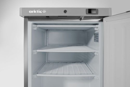 Budget Line fagyasztószekrény rozsdamentes acél házban, Arktic, Budget Line, 230V/111W, 598x655x(H)838mm