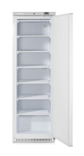 Fagyasztószekrény fehér festett acél házban, Arktic, Budget Line, Fehér, 230V/322W, 600x646x(H)1875mm