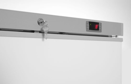 Fagyasztószekrény fehér festett acél házban, Arktic, Budget Line, 220-240V/436W, 775x710x(H)1900mm