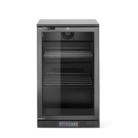   Egyajtós, pult alá helyezhető bárhűtő, italok hűtésére., Arktic, 86L, Fekete, 220-240V/120W, 500x530x(H)870mm