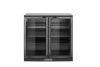 Kétajtós bárhűtő, Arktic, 158L, Fekete, 220-240V/160W, 900x530x(H)870mm