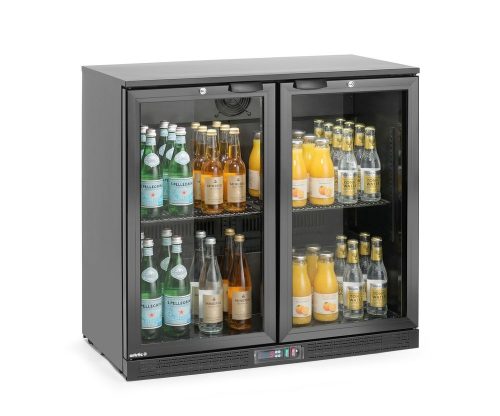 Kétajtós bárhűtő, Arktic, 158L, Fekete, 220-240V/160W, 900x530x(H)870mm