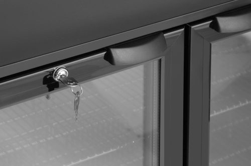 Kétajtós bárhűtő, Arktic, 158L, Fekete, 220-240V/160W, 900x530x(H)870mm