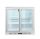 Háttérpult hűtő két tolóajtóval, Arktic, 150L, Ezüst, 220-240V/160W, 900x520x(H)840mm