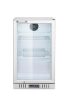 Háttérpult hűtő egy ajtóval, Arktic, 75L, Ezüst, 220-240V/120W, 530x500x(H)840mm