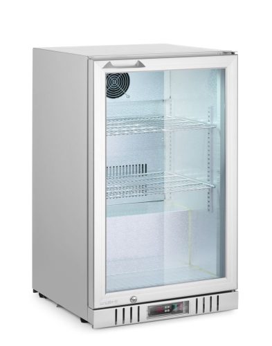 Háttérpult hűtő egy ajtóval, Arktic, 75L, Ezüst, 220-240V/120W, 530x500x(H)840mm