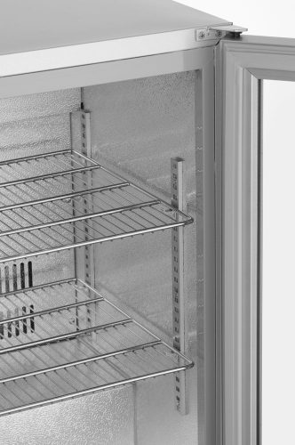Háttérpult hűtő egy ajtóval, Arktic, 75L, Ezüst, 220-240V/120W, 530x500x(H)840mm