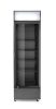 Egyajtós bárhűtő LED-es világító panellel, Arktic, 254L, Fekete, 220-240V/250W, 578x605x(H)1980mm