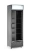 Egyajtós bárhűtő LED-es világító panellel, Arktic, 254L, Fekete, 220-240V/250W, 578x605x(H)1980mm