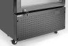 Egyajtós bárhűtő LED-es világító panellel, Arktic, 254L, Fekete, 220-240V/250W, 578x605x(H)1980mm