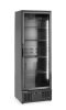 Egyajtós bárhűtő, italok hűtésére., Arktic, 243L, Fekete, 220-240V/195W, 600x530x(H)1820mm