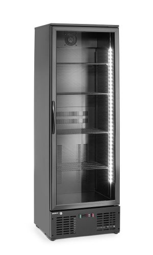 Egyajtós bárhűtő, italok hűtésére., Arktic, 243L, Fekete, 220-240V/195W, 600x530x(H)1820mm