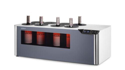 Cellar Pultra tehető borhűtő, 2 zónás, Arktic, Fekete, 220-240V/60W, 800x350x(H)293mm