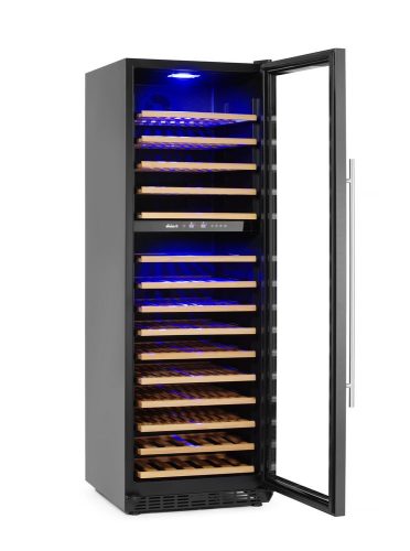 Borhűtő, 2-zónás, 160 palack, Arktic, 447L, 220-240V/150W, 595x730x(H)1784mm