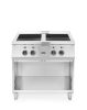 Indukciós tűzhely 4 főzőlappal, HENDI, 400V/17000W, 800x720x(H)854mm
