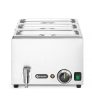 Bain-marie vízfürdős melegentartó leeresztő csappal Ranger, HENDI, GN 1/1, 230V/1000W, 605x332x(H)242mm