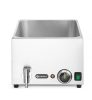Bain-marie vízfürdős melegentartó leeresztő csappal Ranger, HENDI, GN 1/1, 230V/1000W, 605x332x(H)242mm
