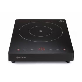   Indukciós főzőlap 2000W Kitchen Line, HENDI, Kitchen Termékcsalád, 230V/2000W, 297x411x(H)57mm