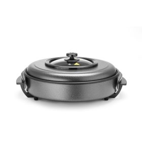   Elektromos serpenyő, HENDI, belső edény 400x(H)50mm, 230V/1400W, ⌀400x(H)190mm