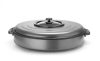 Elektromos serpenyő, HENDI, belső edény 550x(H)60mm, 230V/1600W, ⌀620x(H)170mm