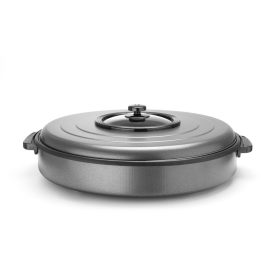   Elektromos serpenyő, HENDI, belső edény 550x(H)60mm, 230V/1600W, ⌀620x(H)170mm