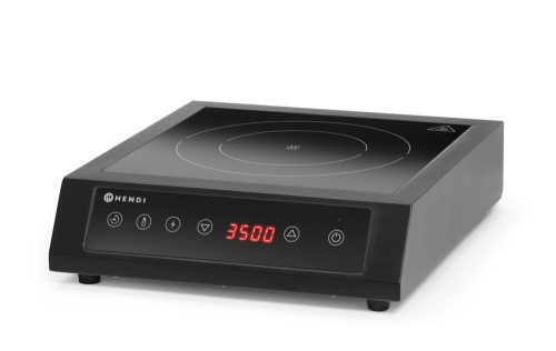 Indukciós főzőlap 3500 D XL, HENDI, Fekete, 220-240V/3500W, 355x400x(H)100mm