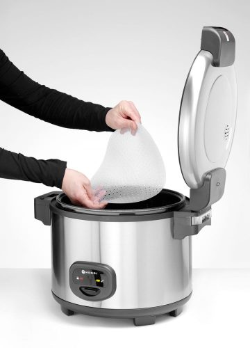 Rizsfőző-és melegítő 5.4 l, HENDI, Profi Line, 5,4L, 230V/1950W, 513x422x(H)380mm