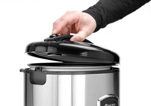 Rizsfőző gőzölő funkcióval, HENDI, Profi Termékcsalád, 1,8L, 230V/700W, ⌀280x(H)285mm