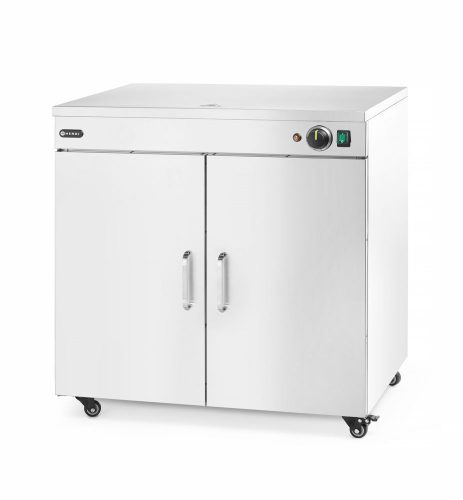 Dupla tányérmelegítő, HENDI, 230V/800W, 735x589x(H)766mm